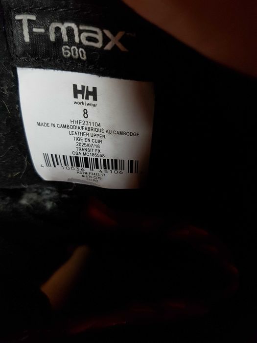 Buty robocze HELLY HANSEN rozm 41 wkł 26,5 cm