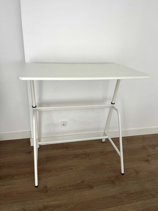 Secretária GLADHÖJDEN IKEA - sentado/em pé, branco, 100x60 cm