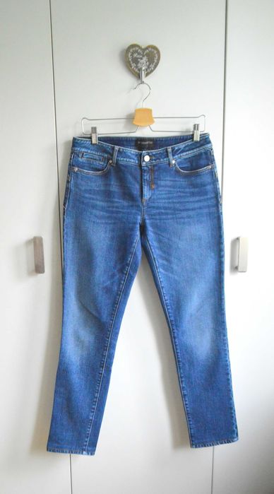 Sportmax Max Mara dżinsy premium 30 M minimalizm luksusowe denim