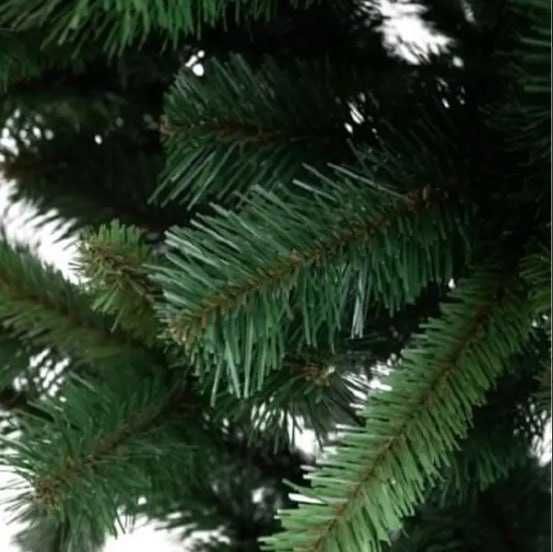 Ялинка штучна 90 см зелена ПВХ гілки Стійка тринога