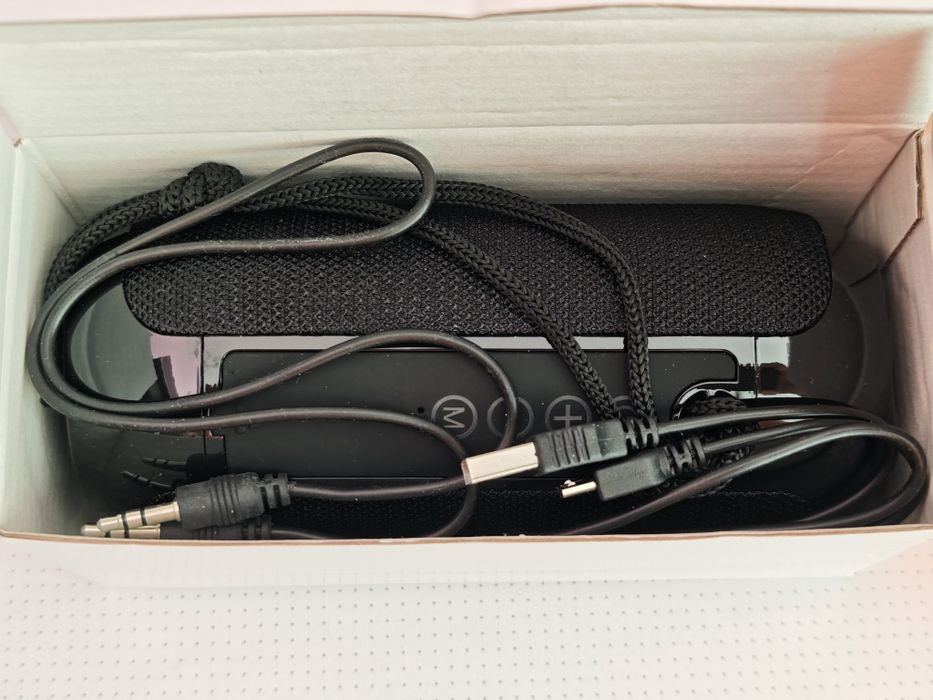 Coluna Bluetooth Portátil TG117 - Nova na Caixa (Preta)