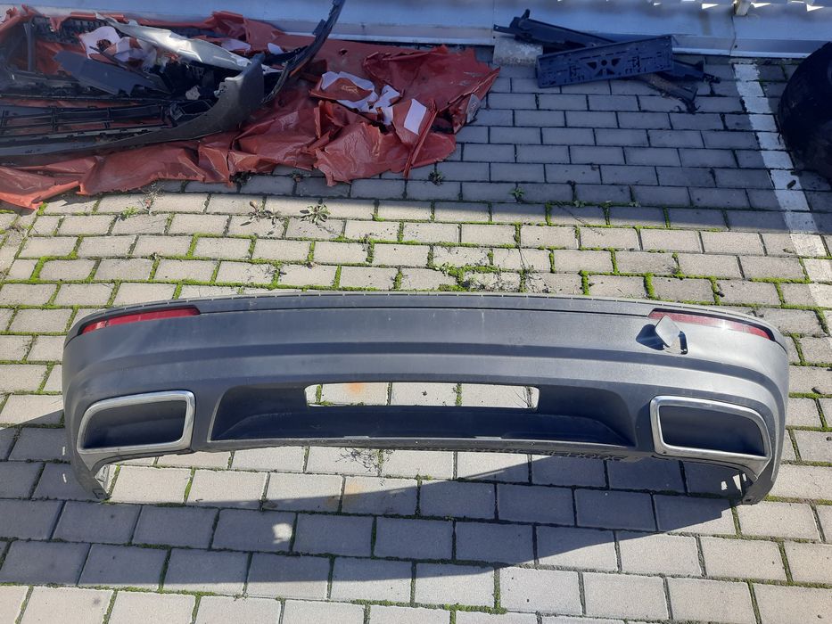 Нижня накладка,задній бампер Тигуан США, Tiguan USA