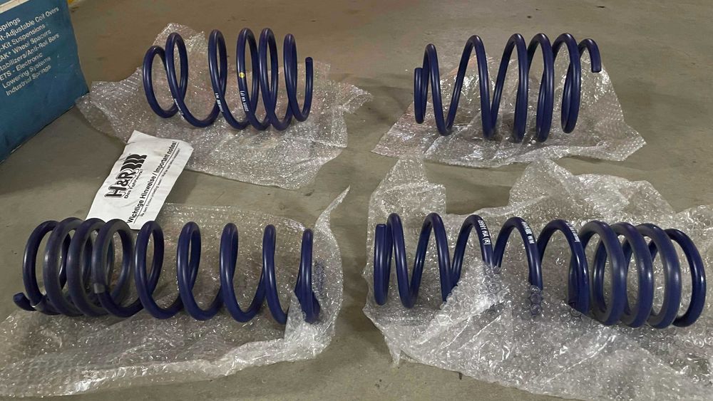 Molas para rebaixamento H&R BMW E38