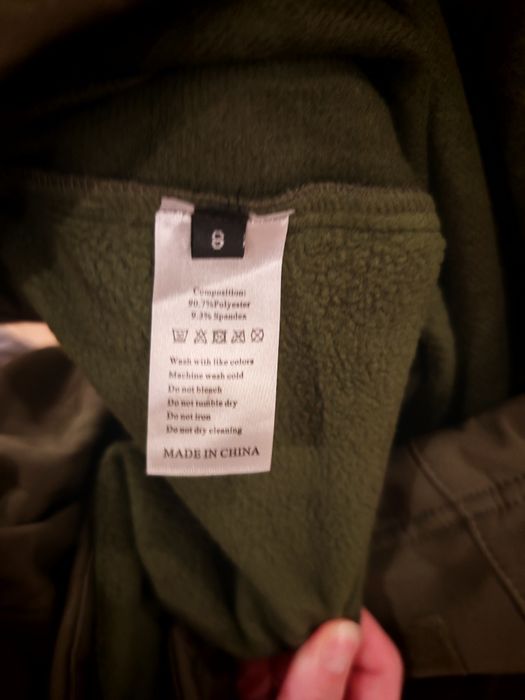 Zestaw softshell outdoor taktyczny męski kurtka spodnie