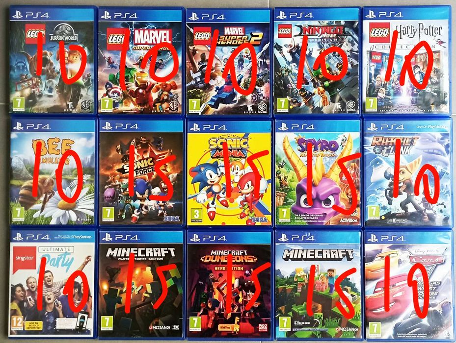 Jogos Infantis Playstation 4 e 5 (PS4) (PS5)