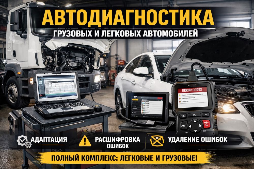 Автодиагностика грузовых и легковых авто