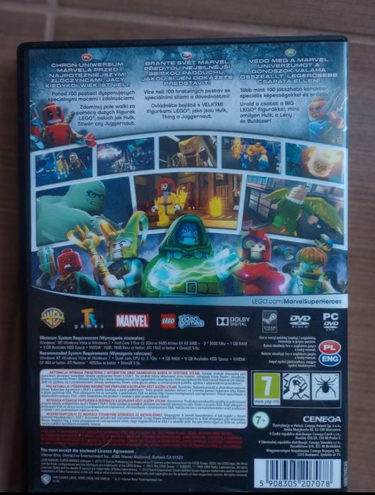 Gra CD. PC. LEGO Marvel. ,Super Heroes,