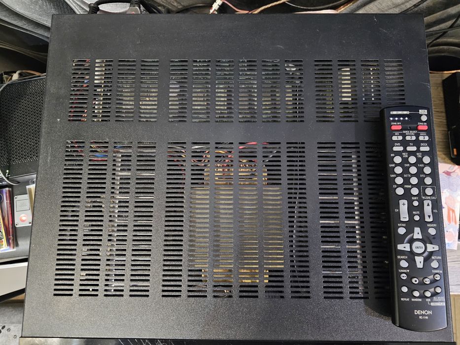 Denon AVR-A100 +pilot+mikrofon
