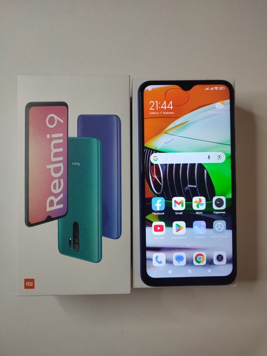Xiaomi redmi 9, 4/64Gb, NFC