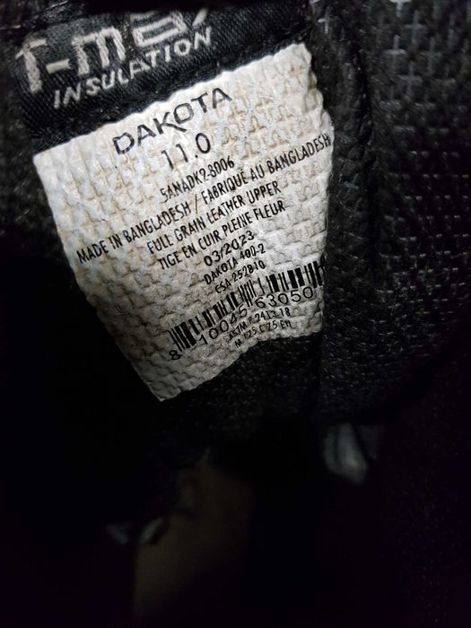 Buty robocze DAKOTA rozm 44 wkł 29,5 cm S3