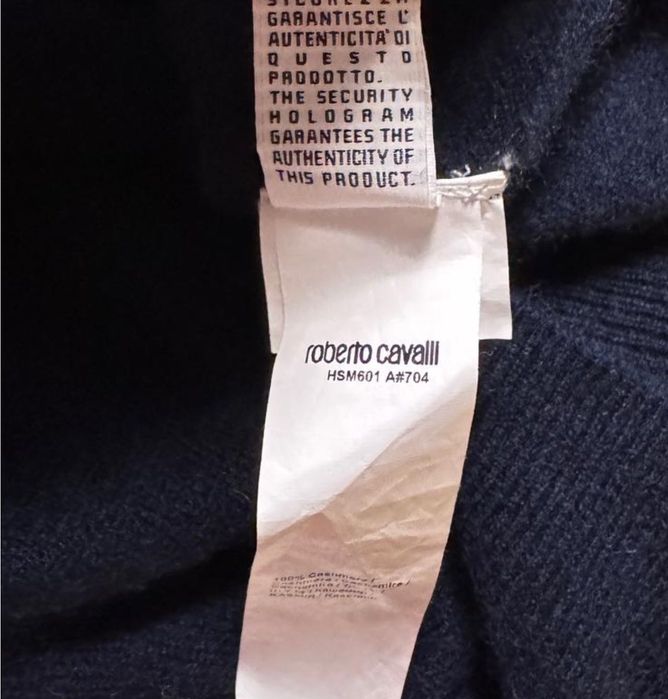 Кашемировый свитер Roberto Cavalli .