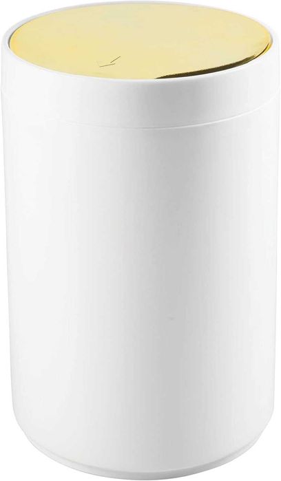 Nowy kosz na śmieci biały /pojemnik / organizer / 5L / śmietnik !2455!