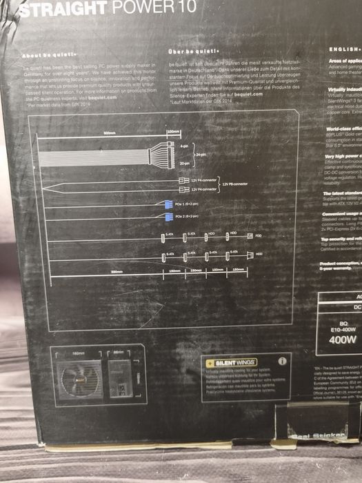 Be quiet Straight Power 10 400W Premium Блок питания для ПК