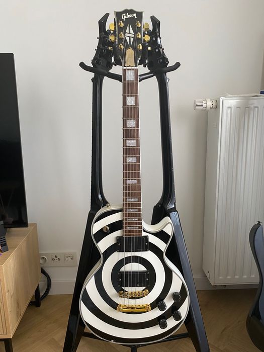 Gibson les Paul Zakk wylde bulls eye KOPIA
