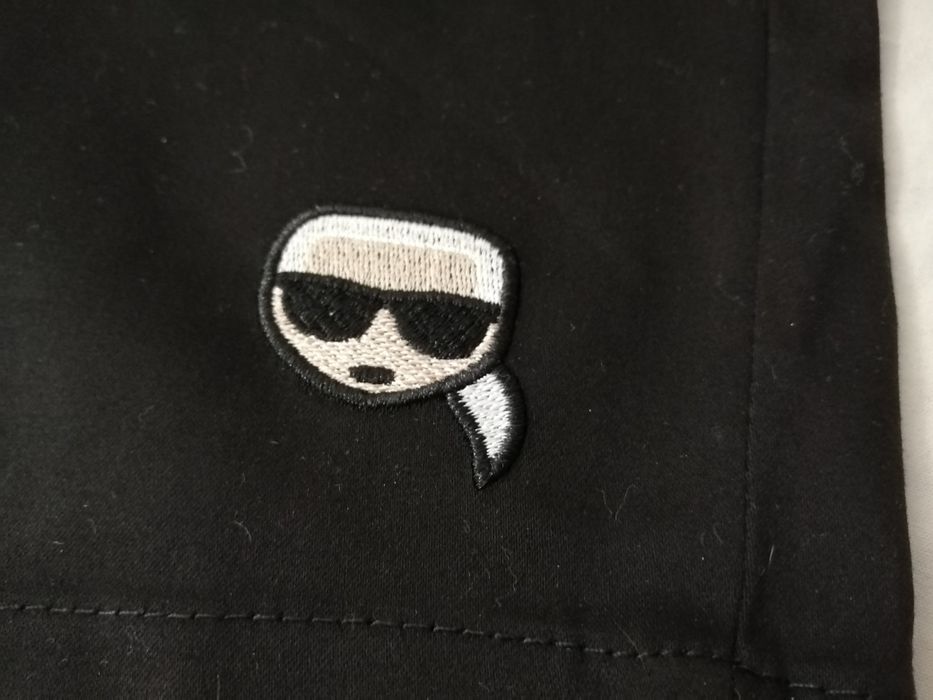 NOWE damskie krótkie spodenki Karl Lagerfeld szorty eleganckie xxl 44