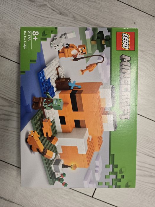 NOWE LEGO 21178 Minecraft - Siedlisko lisów