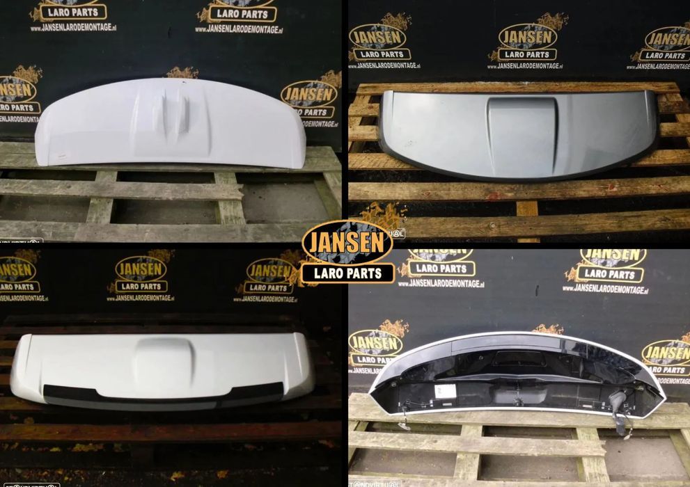 Range Rover Evoque Spoiler diversos porta mala farol stop antena GPS