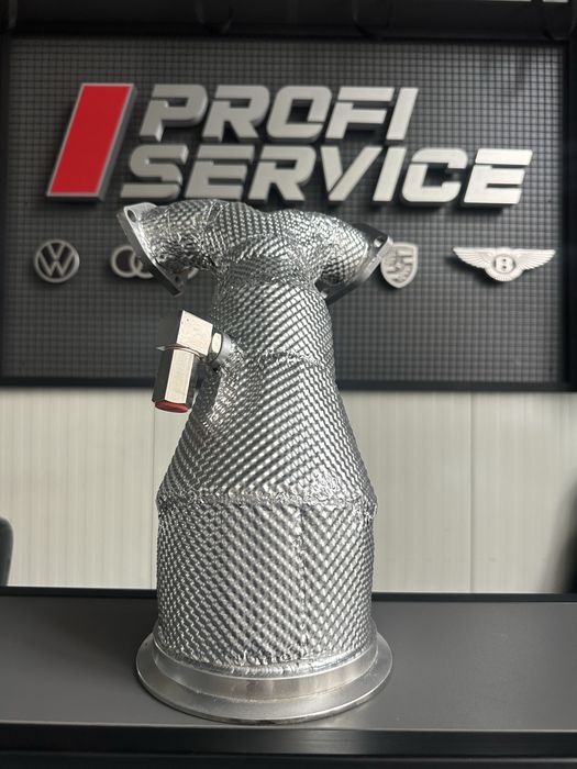 Спортивний даунпайп Downpipe для Audi SQ5 80A 2017-2024 Вихлоп пайп