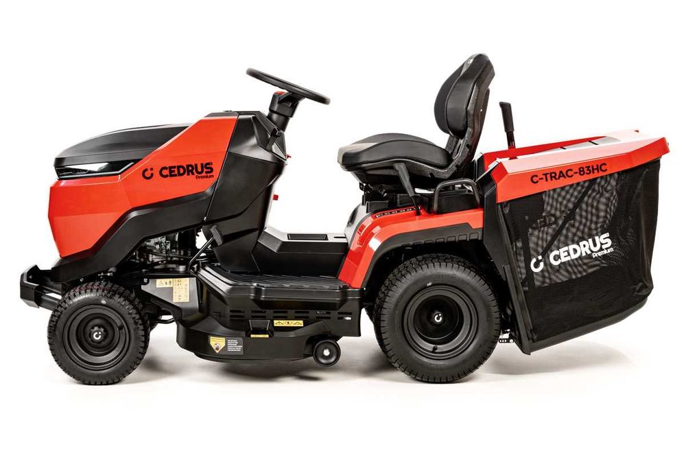 Traktorek ogrodowy Cedrus Premium C-TRAC-83HC-1 | 84 cm | hydrostat | kosz 280L | Raty 0% | Dostawa