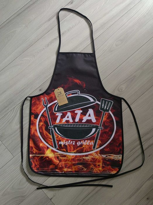 Fartuch fartuszek dla taty dzień ojca mistrz grilla