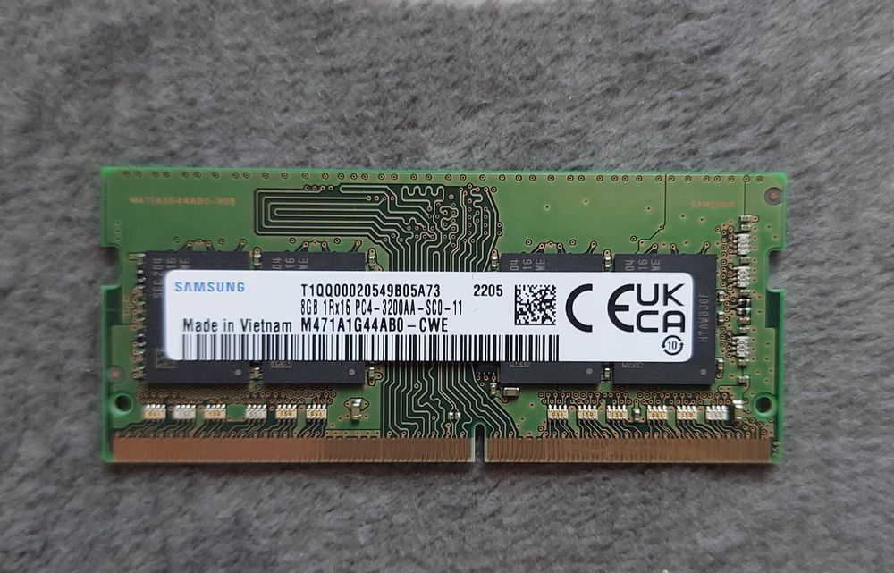 Pamięć RAM Samsung 8Gb 3200Mhz Ddr4 Sodimm
