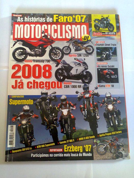 Coleção revista MOTO JORNAL - anos 1990 (motos motociclismo)