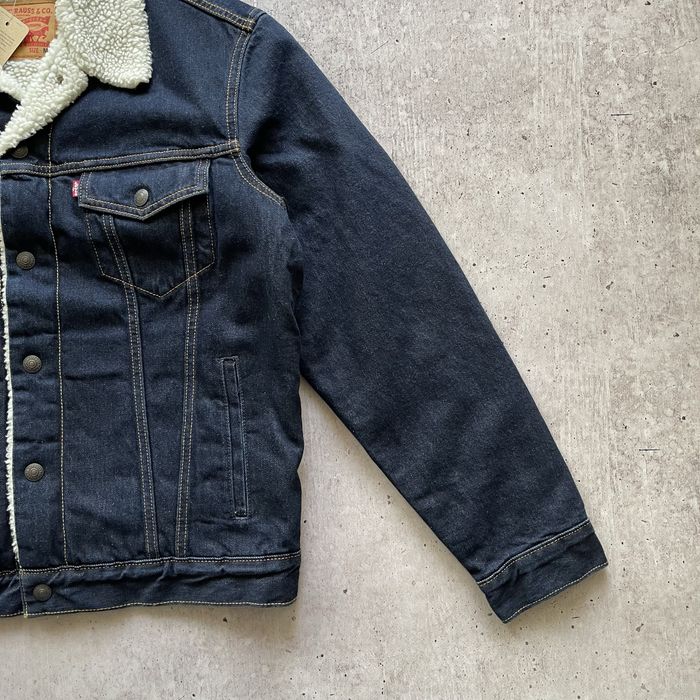 Шерпа Levis (джинсова куртка)