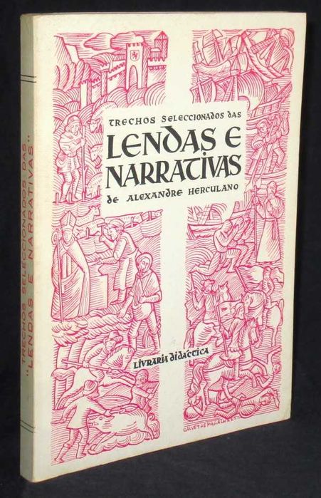 Livro Trechos Seleccionados das Lendas e Narrativas de Herculano