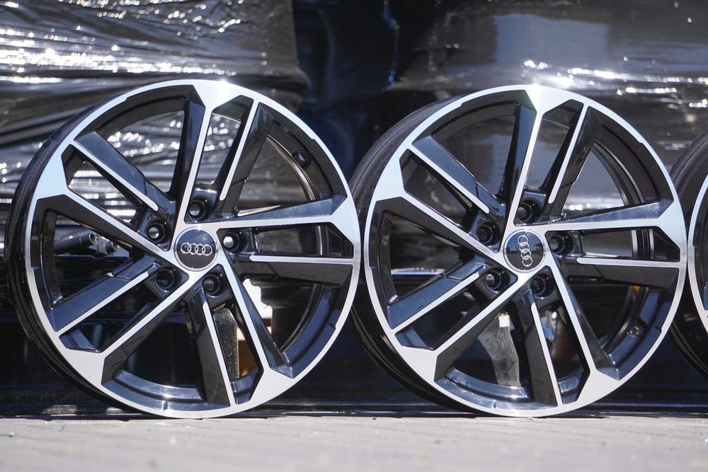Alufelgi oryginał Audi A3 A4 Q3 5x112 6.5Jx17 et43 czarne i cnc