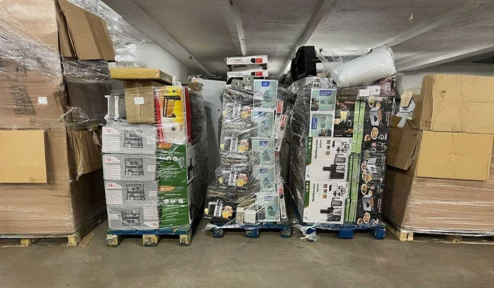 Ліквідація складів Європи: палета з товарами на вагу! 159 кг