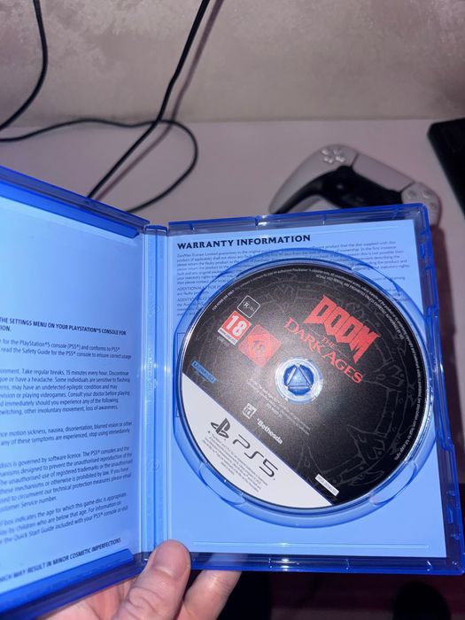 Гра на пс5 doom the dark ages