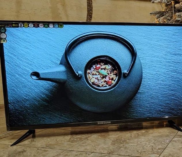 Новые Безрамочные телевизоры 2025 год Samsung 45 Google TV смарт WIFI