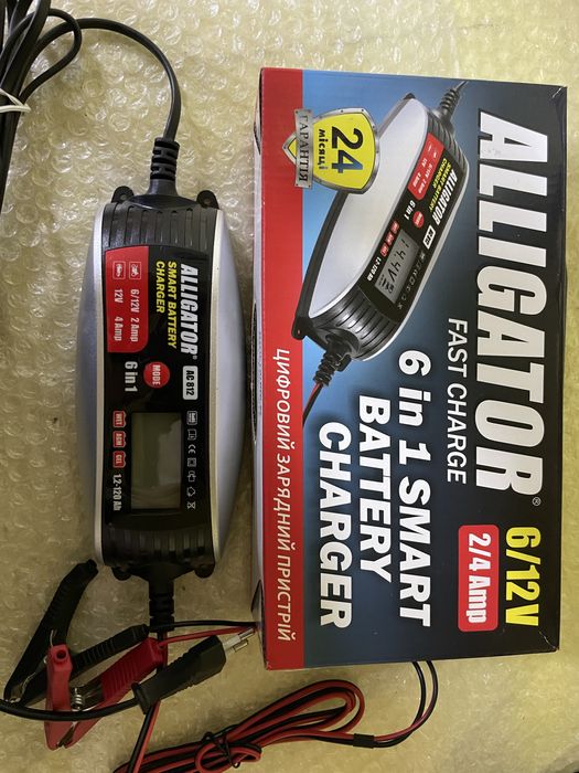 Зарядное устройство Alligator ac 812 для аккамуляторов авто и мото
