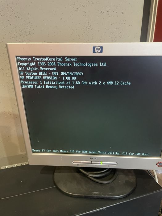 Monitor HP L1502