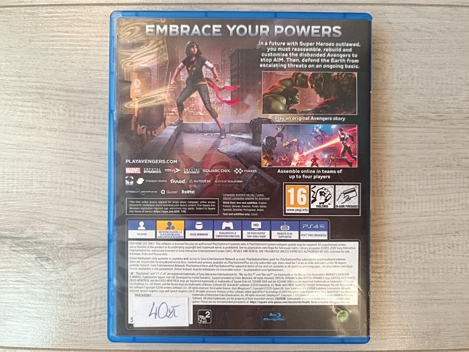 Gra PS4 - Marvel Avengers