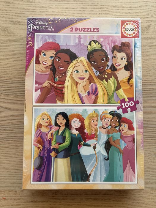 2 Puzzles Disney Princess
