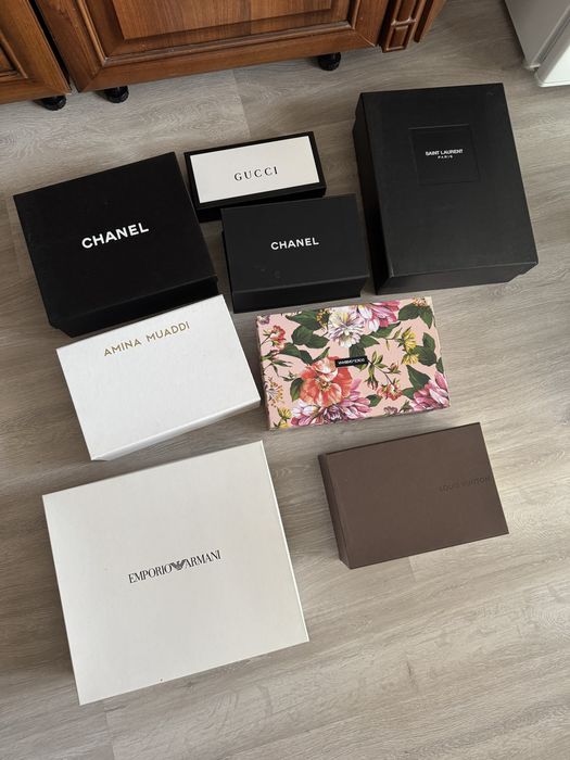 Коробки подарочные chanel gucci шанель оригинал новые