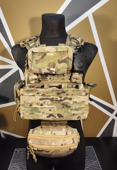 Plate Carrier Angry Warrior RAID rozmiar M Konwersja Chest rig MultiCam ...