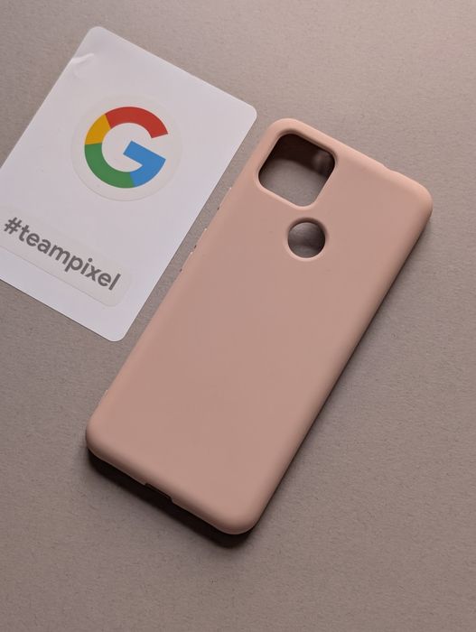 7 КОЛЬОРІВ Чохол для Google Pixel 5 Силіконовий з мікрофіброю