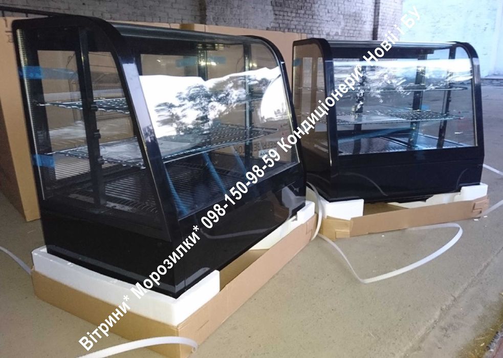 Кондитерская настольная витрина холодильная Frosty FW 100 120 160 RTW