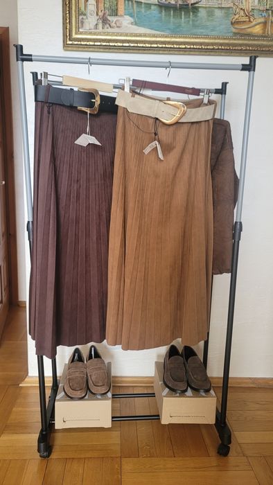 Нова крутезна замшева спідниця Zara