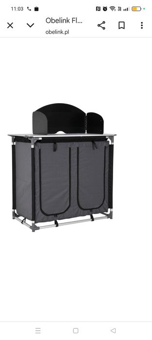 Kuchnia szafka turystyczna kamper