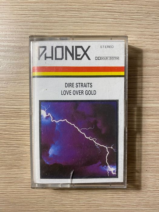 Dire Straits Love Over Gold kaseta