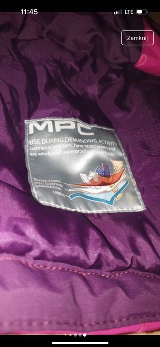 Kurtka narciarska Tenson