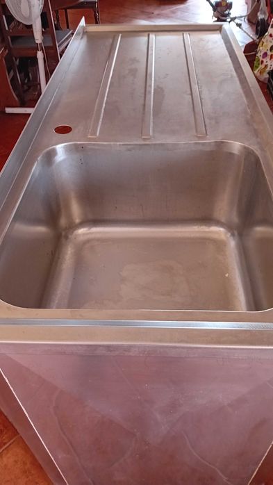 Bancada Inox com Pia