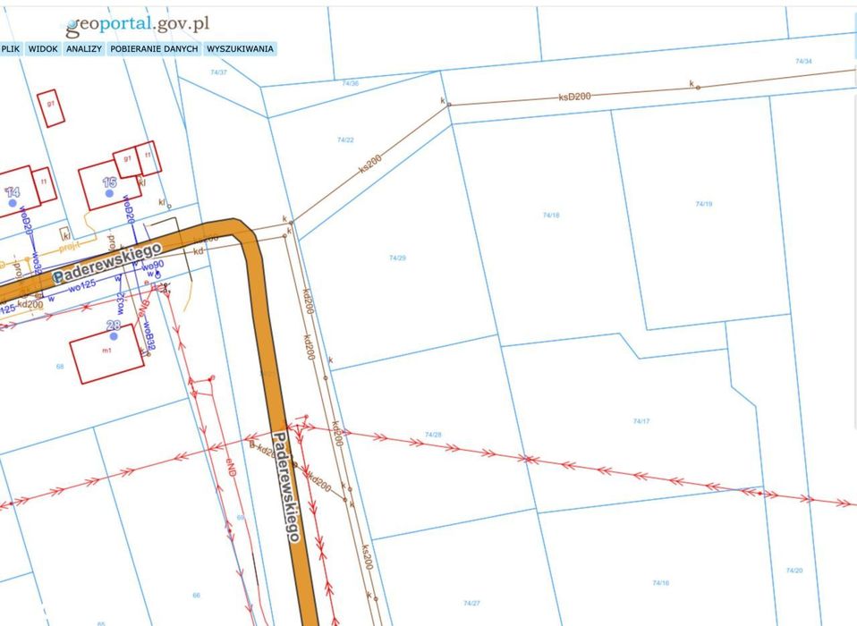 Działka 1986 m² | Ogrodzenie | Nowy Garaż - Widok 4