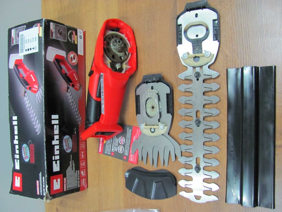 Ножиці-кущоріз садові для трави живоплоту Einhell GE-CG 18/100 Li T підрізки краю газону та ножиці садові Einhell GE-CG 18 Li: з Німеччини