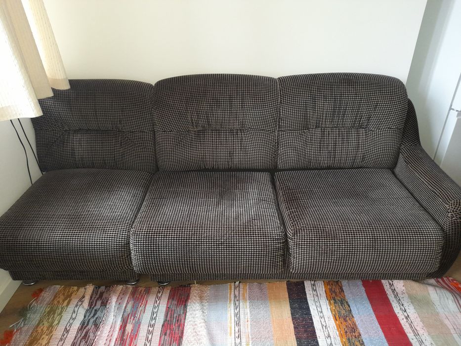 Sofá cama estilo rústico