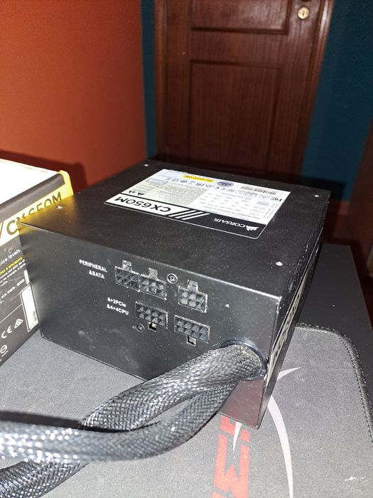 Fonte Corsair CX650M (650W) 80+ Bronze