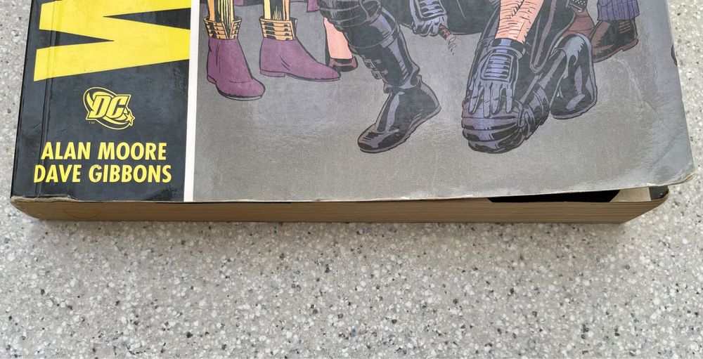 Livro BD: "Watchmen" volume 1-edição internacional, 1a impressão 2008